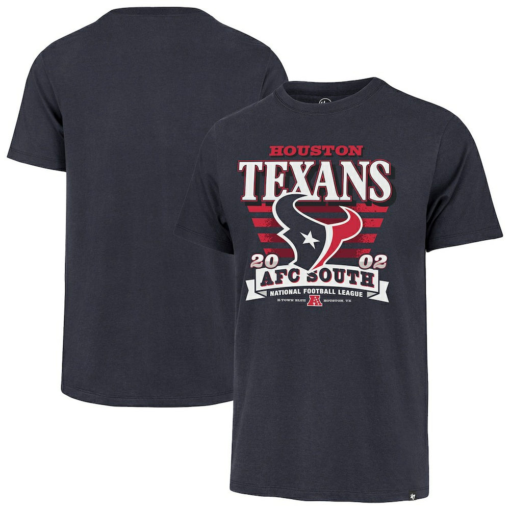 Houston Texans '47 Stripe Splash Franklin T-Shirt - Navy discount