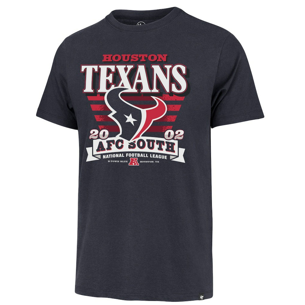 Houston Texans '47 Stripe Splash Franklin T-Shirt - Navy discount