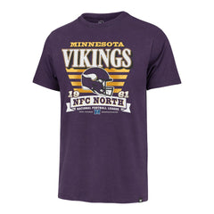 Minnesota Vikings '47 Stripe Splash Franklin T-Shirt - Purple online
