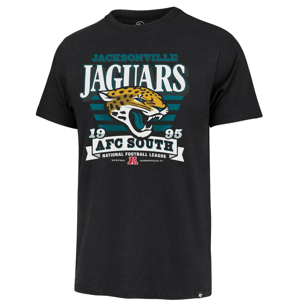 Jacksonville Jaguars '47 Stripe Splash Franklin T-Shirt - Black outlet