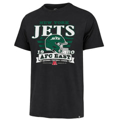 New York Jets '47 Stripe Splash Franklin T-Shirt - Black sale