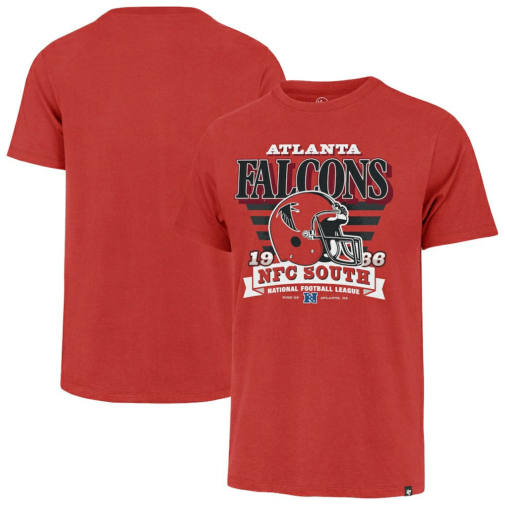 Atlanta Falcons '47 Stripe Splash Franklin Throwback T-Shirt - Red outlet