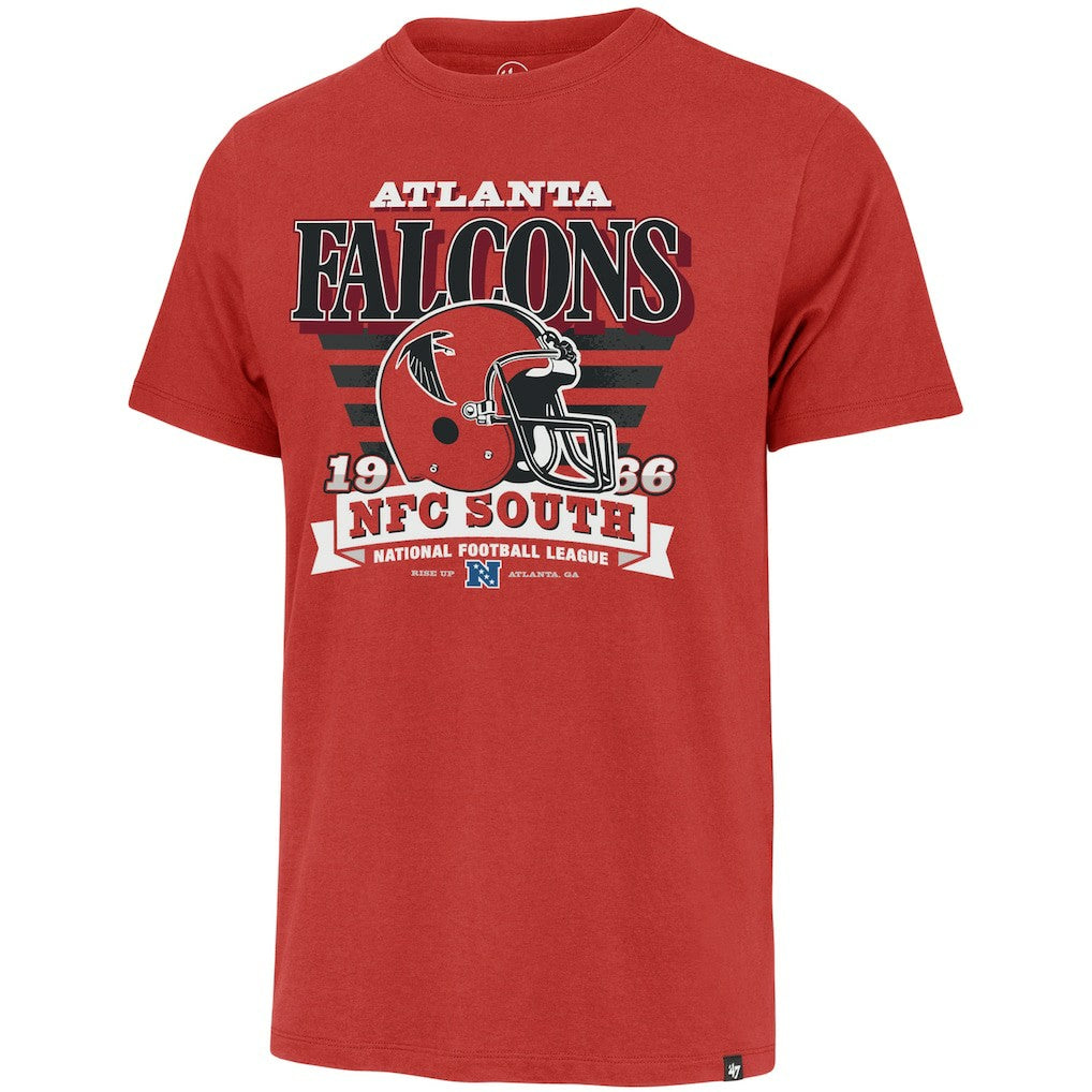 Atlanta Falcons '47 Stripe Splash Franklin Throwback T-Shirt - Red outlet