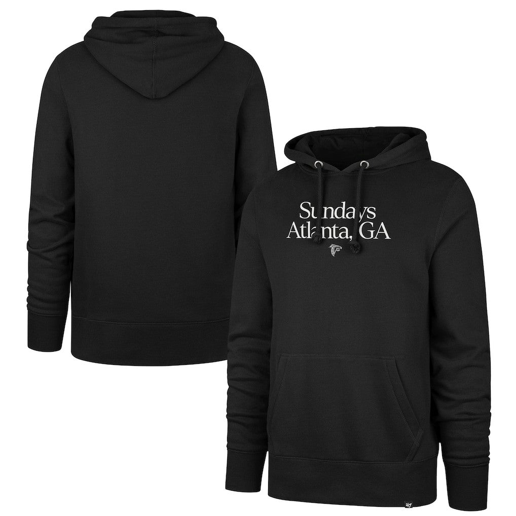 Atlanta Falcons '47 Sundays Regional Headline Hoodie - Black for sale