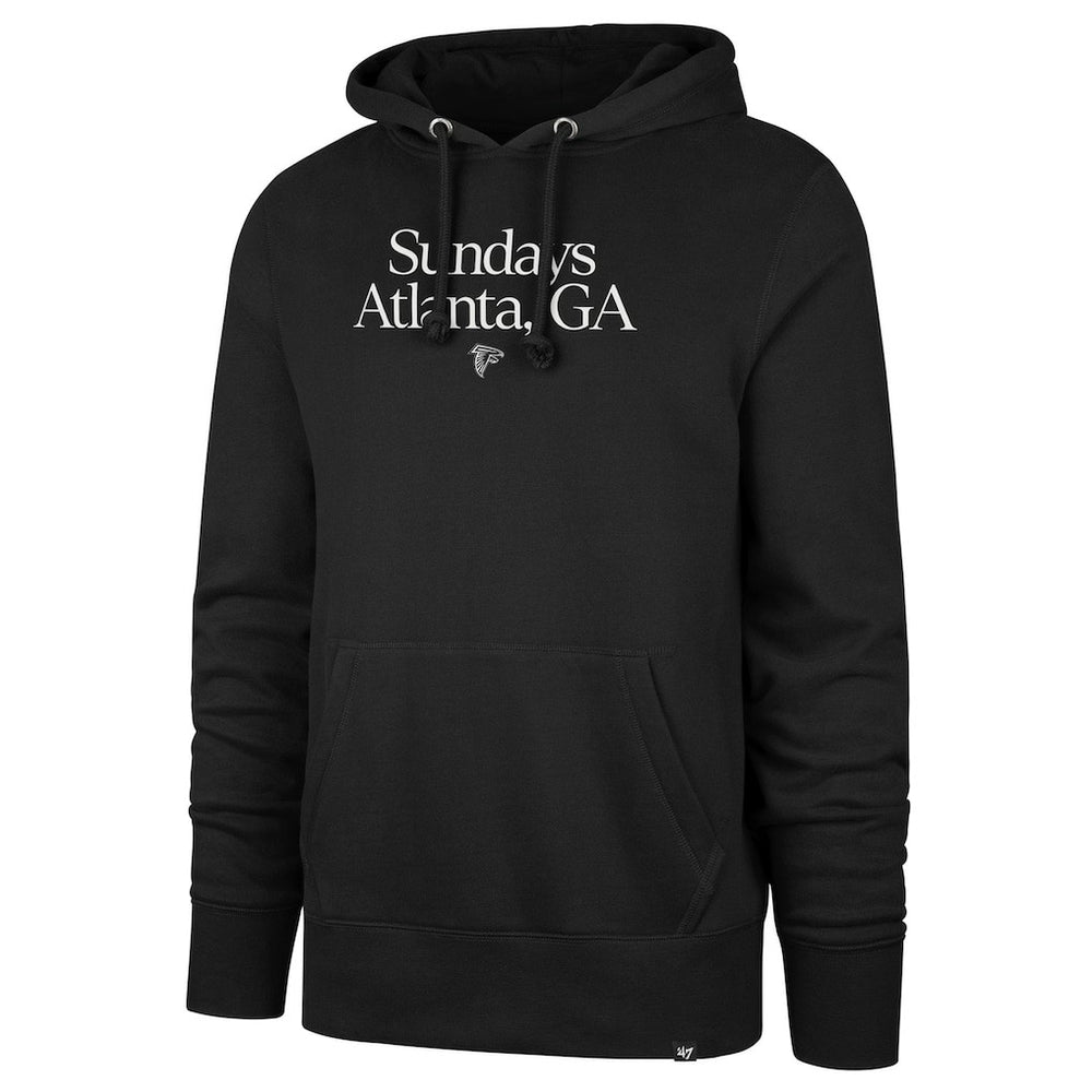 Atlanta Falcons '47 Sundays Regional Headline Hoodie - Black for sale