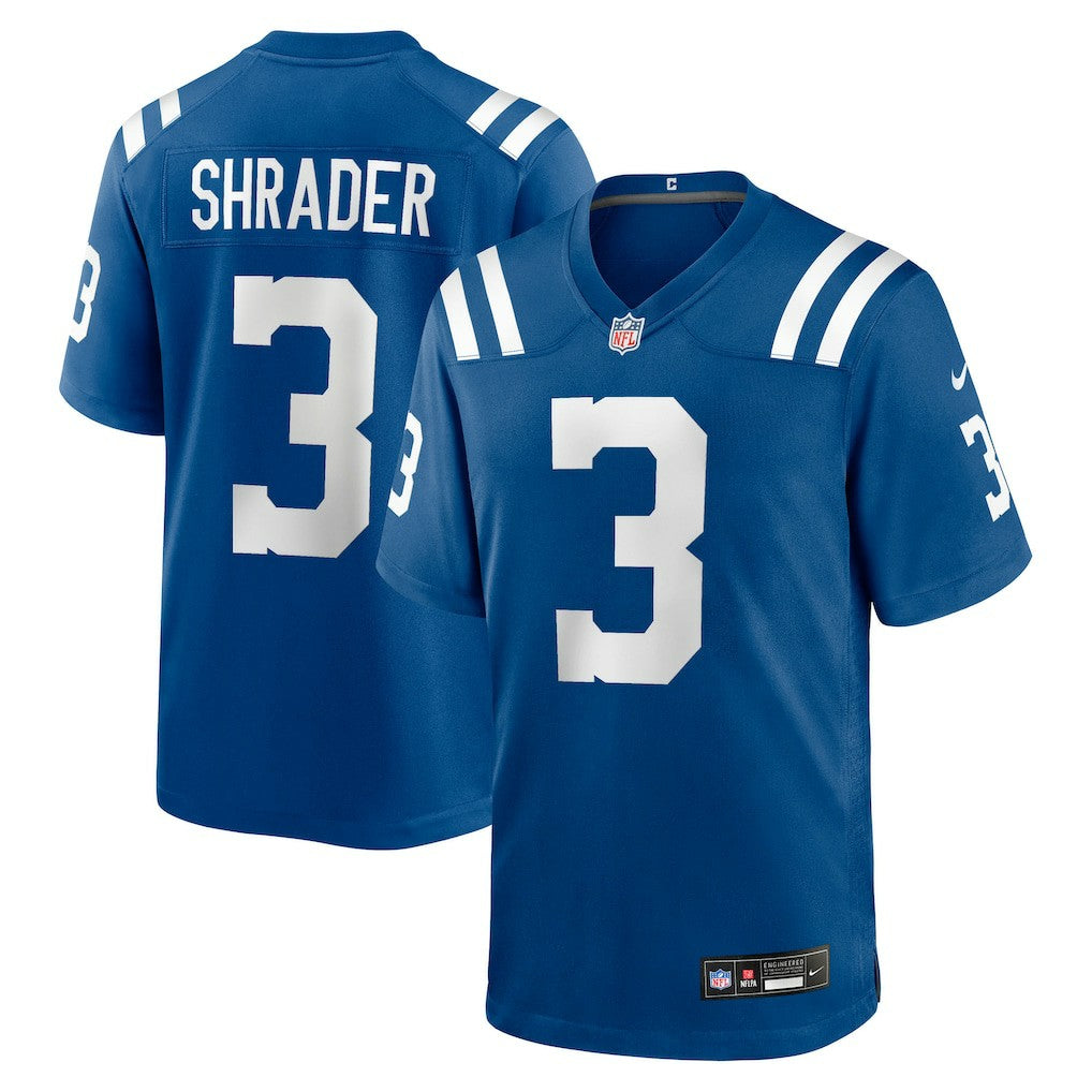 Spencer Shrader Indianapolis Colts Team Game Jersey - Royal | Nike discount