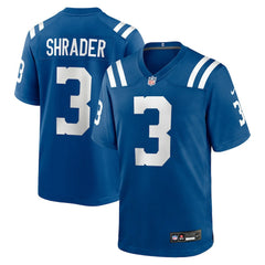 Spencer Shrader Indianapolis Colts Team Game Jersey - Royal | Nike discount