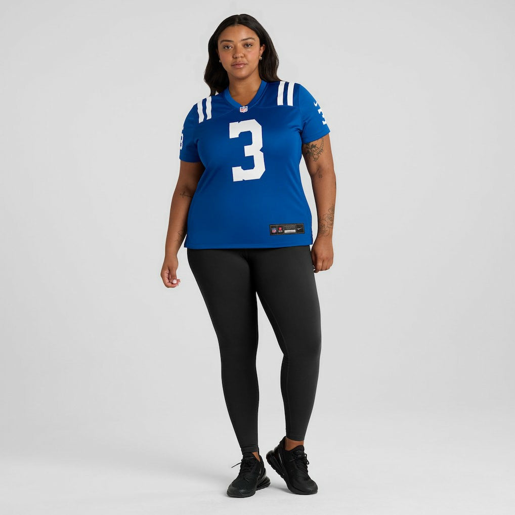 Spencer Shrader Indianapolis Colts Women's Team Game Jersey - Royal | Nike on sale