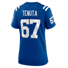 Luke Tenuta Indianapolis Colts Women's Team Game Jersey - Royal | Nike on sale