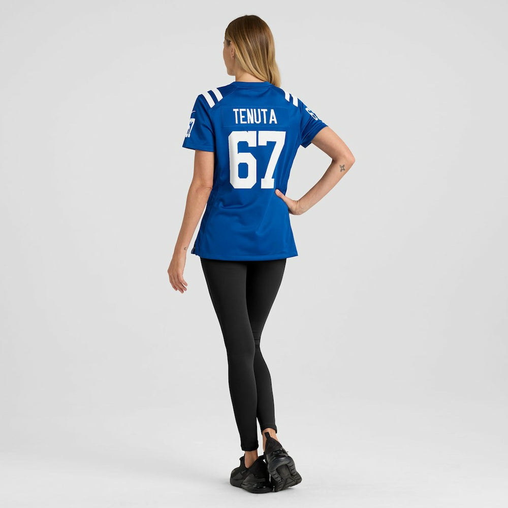 Luke Tenuta Indianapolis Colts Women's Team Game Jersey - Royal | Nike on sale