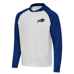 Buffalo Bills Antigua Urgent Pullover Hoodie - Royal/Gray discount
