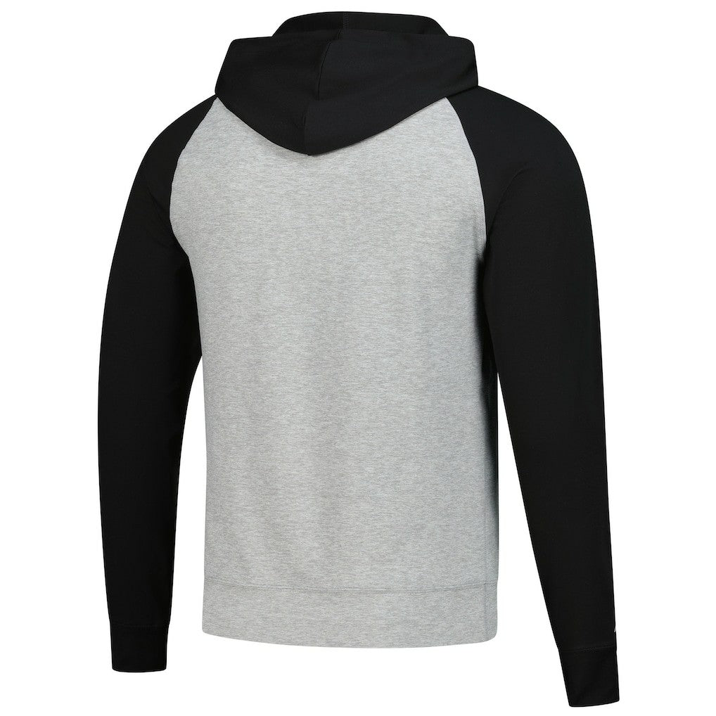 Cleveland Browns Antigua Urgent Pullover Hoodie - Heather Gray/Black cheap