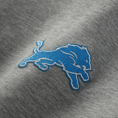 Detroit Lions Antigua Urgent Pullover Hoodie - Heather Gray/Black cheap