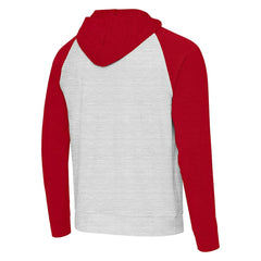 San Francisco 49ers Antigua Urgent Pullover Hoodie - Scarlet/Gray discount