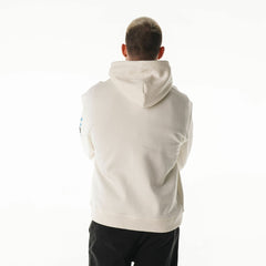 Detroit Lions The Wild Collective Unisex Stacked Graphic Sleeve Fleece Hoodie - Cream cheap