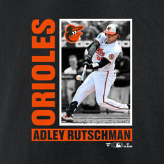 Adley Rutschman Baltimore Orioles Player Hot Streak T-Shirt - Black