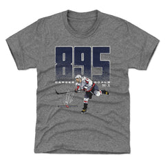 Alexander Ovechkin Washington Capitals 500 Level Youth NHL All-Time Leading Goal Scorer Bold T-Shirt Gray