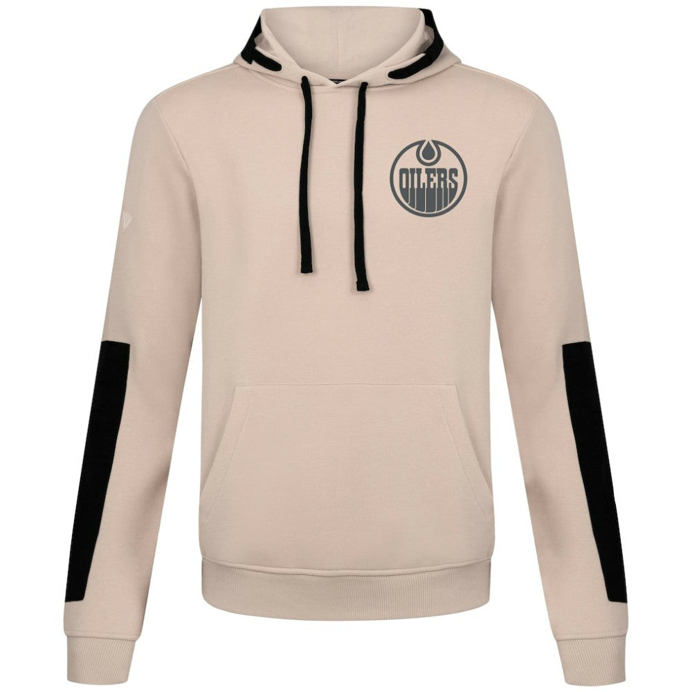 Edmonton Oilers Levelwear Bombay Response Pullover Hoodie Khaki