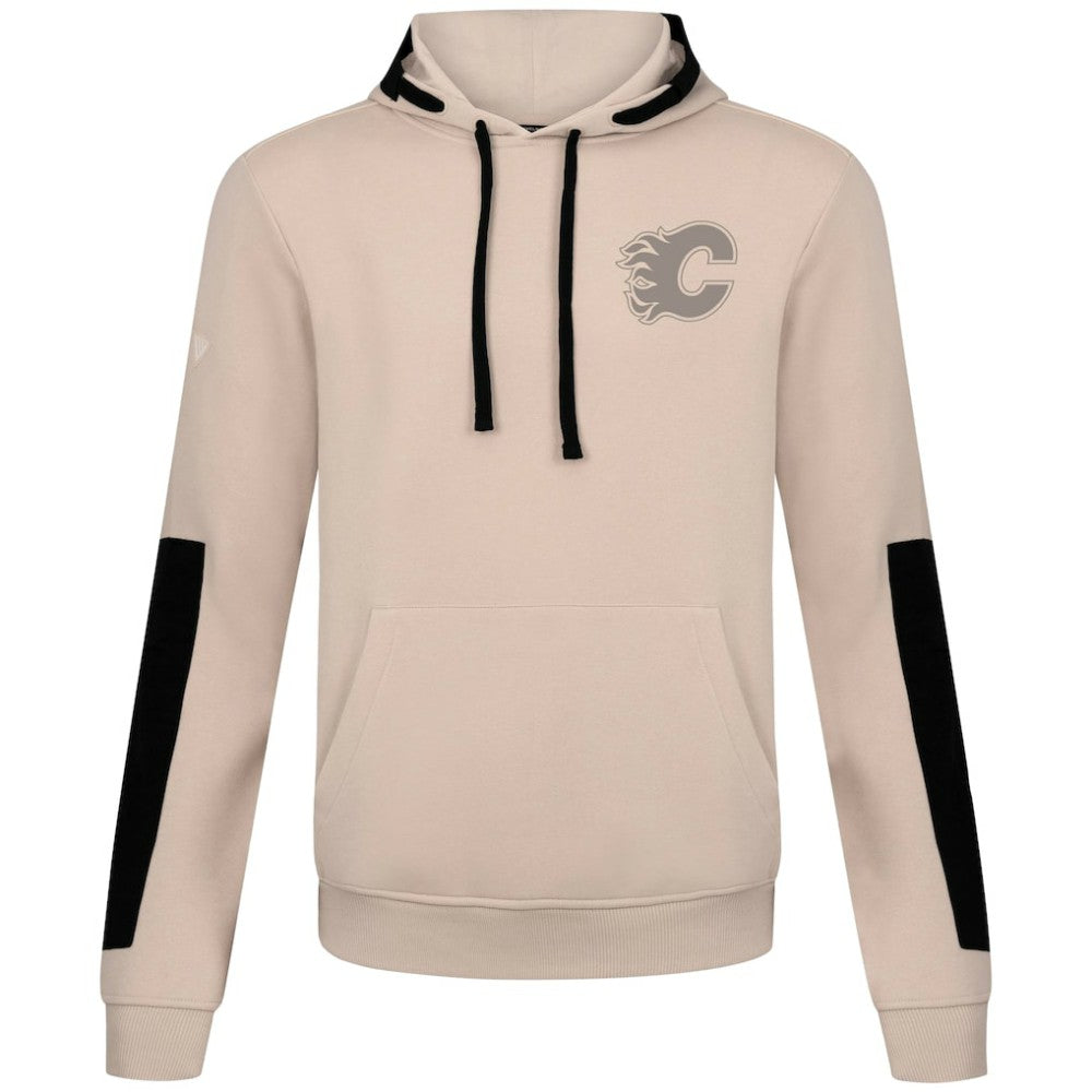 Calgary Flames Levelwear Bombay Response Pullover Hoodie Khaki