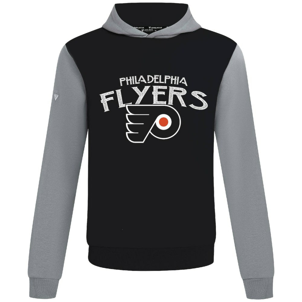 Philadelphia Flyers Levelwear Ultimate Mission Pullover Hoodie Black/Gray