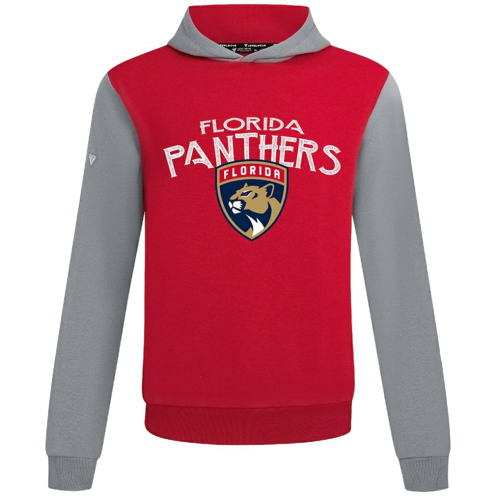 Florida Panthers Levelwear Ultimate Mission Pullover Hoodie Red/Gray