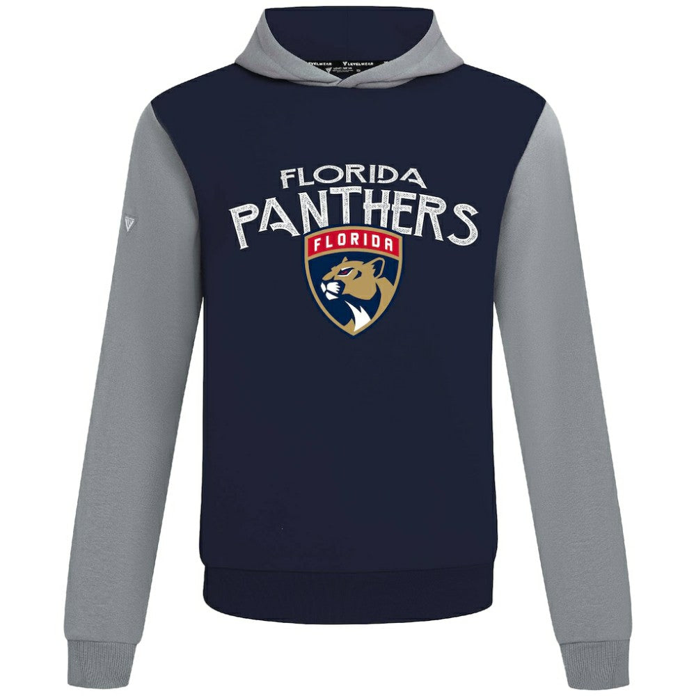 Florida Panthers Levelwear Ultimate Mission Pullover Hoodie Navy/Gray