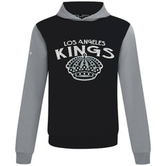 Los Angeles Kings Levelwear Ultimate Mission Pullover Hoodie Black/Gray