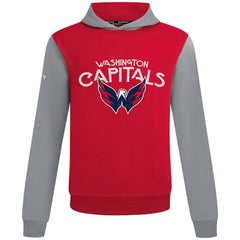 Washington Capitals Levelwear Ultimate Mission Pullover Hoodie Red/Gray