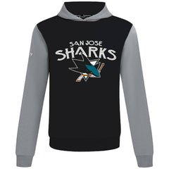 San Jose Sharks Levelwear Ultimate Mission Pullover Hoodie Black/Gray