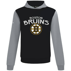 Boston Bruins Levelwear Ultimate Mission Pullover Hoodie Black/Gray