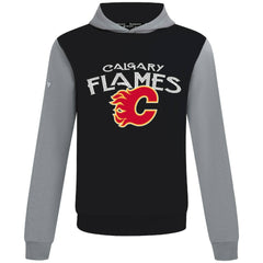 Calgary Flames Levelwear Ultimate Mission Pullover Hoodie Black/Gray