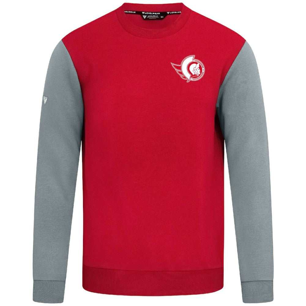 Ottawa Senators Levelwear Ultimate Response Sweatshirt Red/Gray