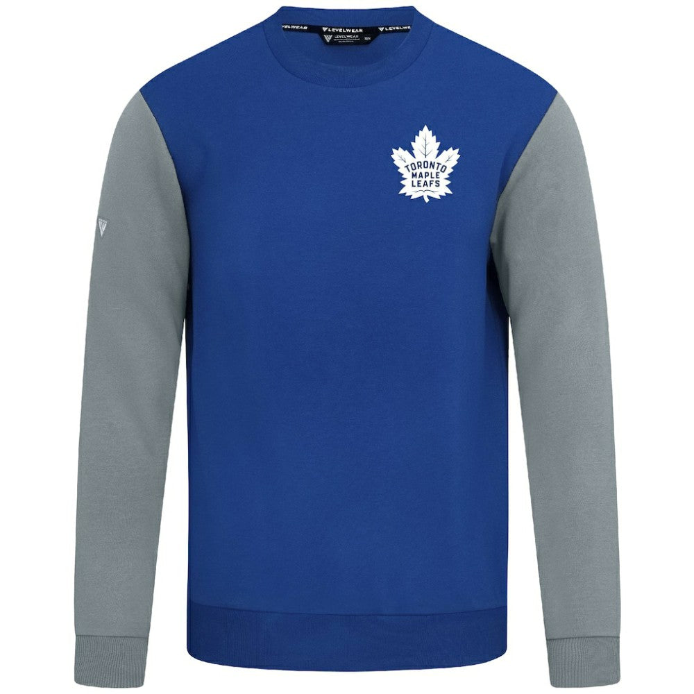 Toronto Maple Leafs Levelwear Ultimate Response Sweatshirt Royal/Gray