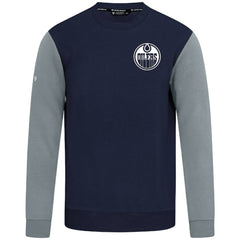 Edmonton Oilers Levelwear Ultimate Response Sweatshirt Navy/Gray