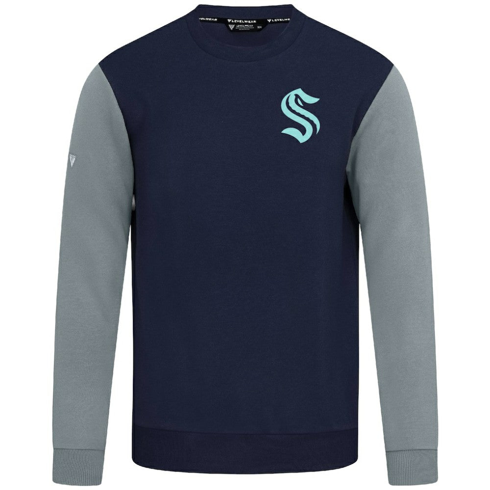 Seattle Kraken Levelwear Ultimate Response Sweatshirt Deep Sea Blue/Gray