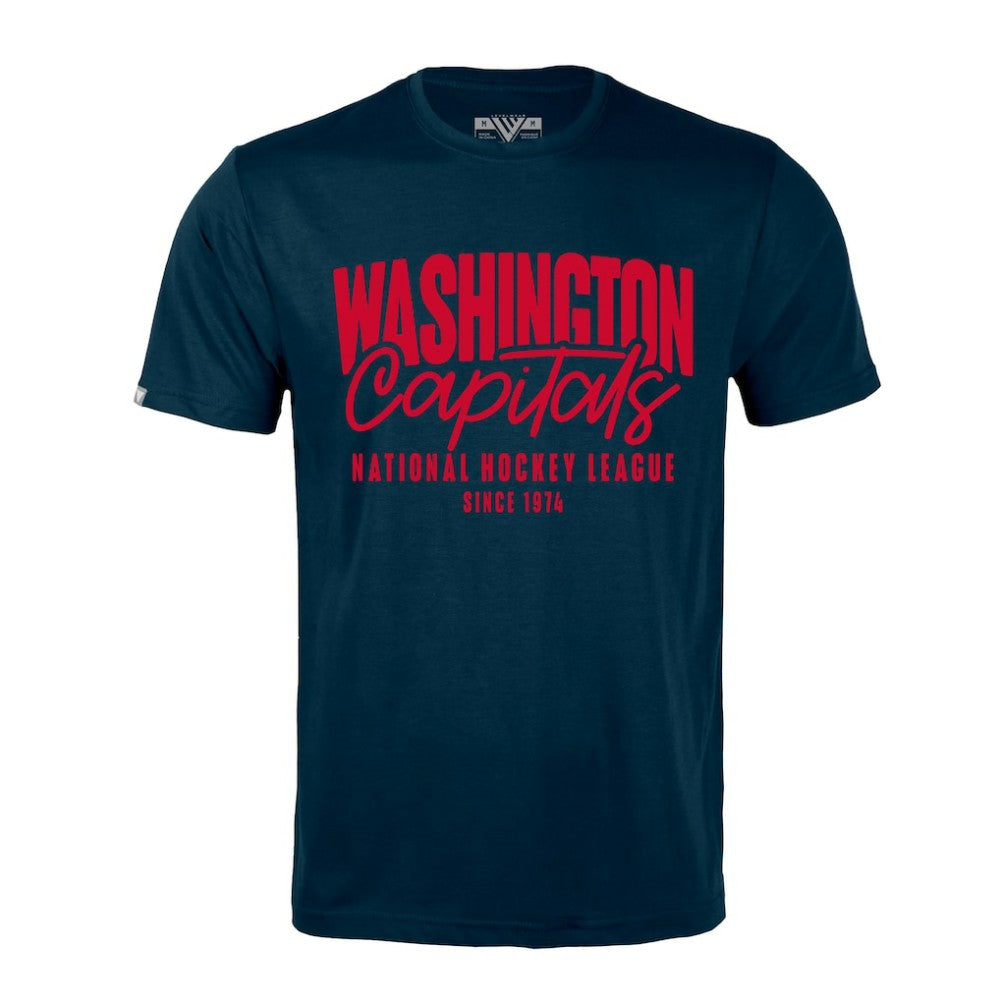 Washington Capitals Levelwear Richmond Response T-Shirt Navy