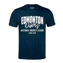 Edmonton Oilers Levelwear Richmond Response T-Shirt Navy