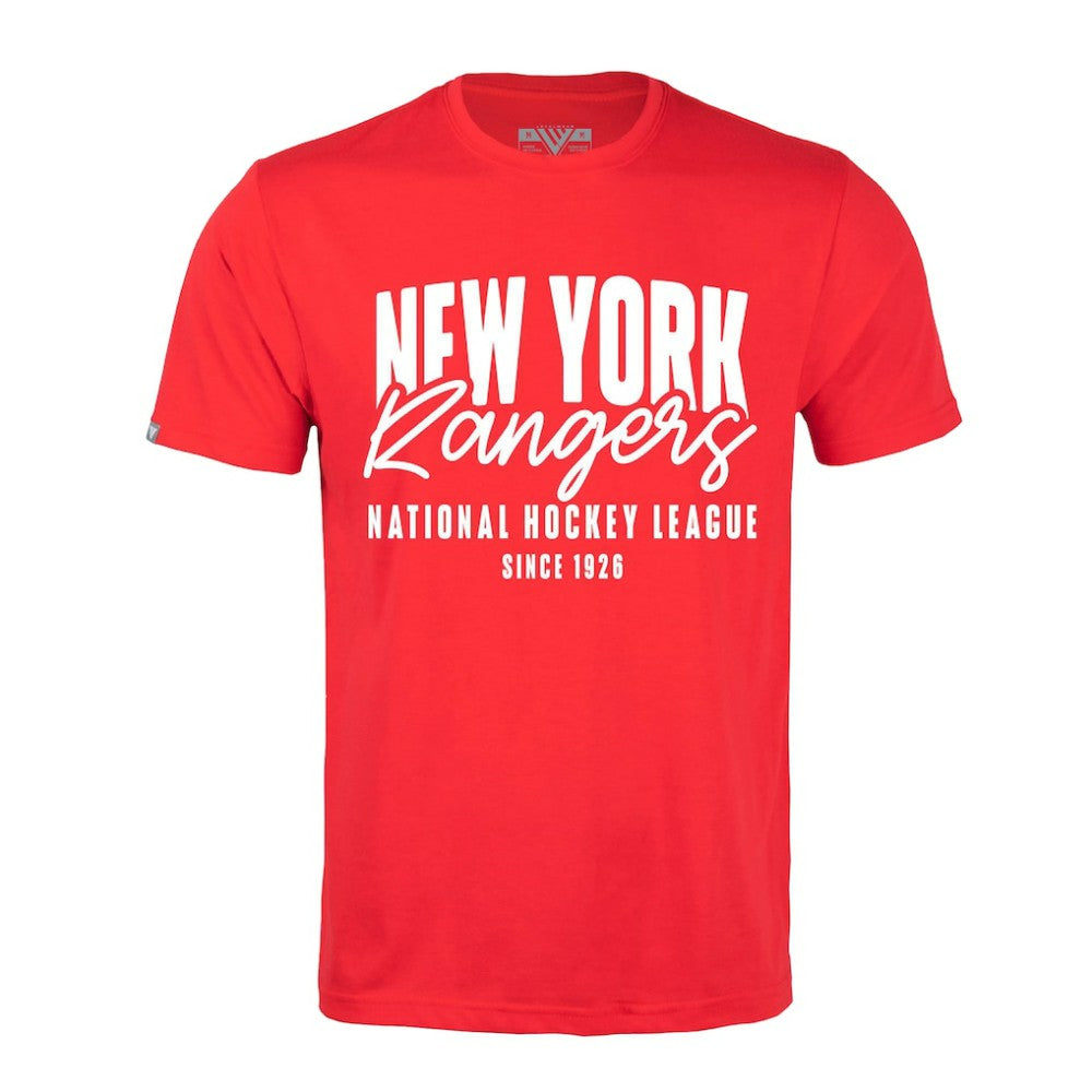 New York Rangers Levelwear Richmond Response T-Shirt Red