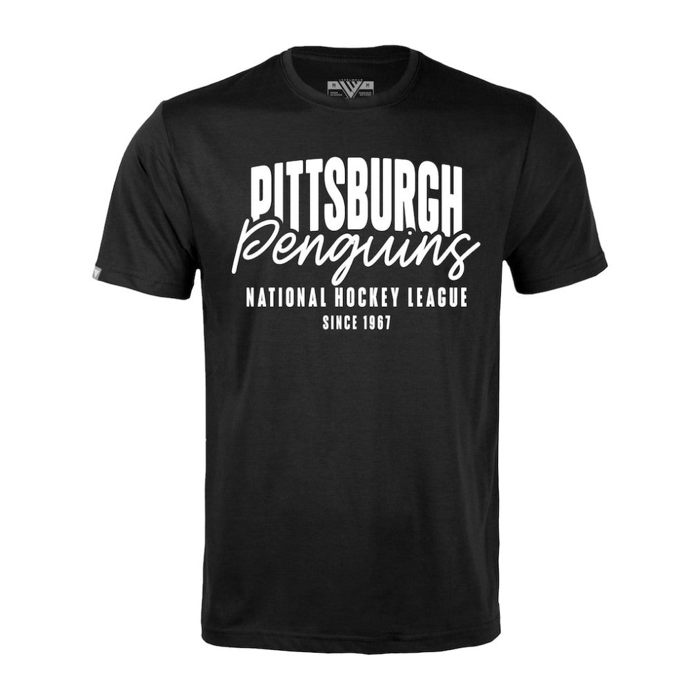 Pittsburgh Penguins Levelwear Richmond Response T-Shirt Black
