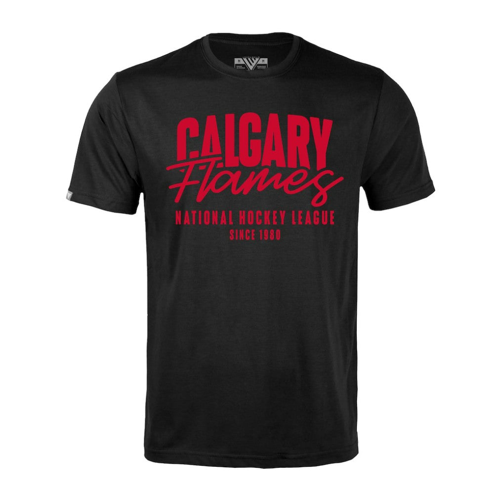 Calgary Flames Levelwear Richmond Response T-Shirt Black