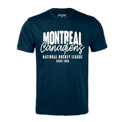 Montreal Canadiens Levelwear Richmond Response T-Shirt Navy
