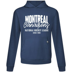 Montreal Canadiens Levelwear Relay Response Pullover Hoodie Navy