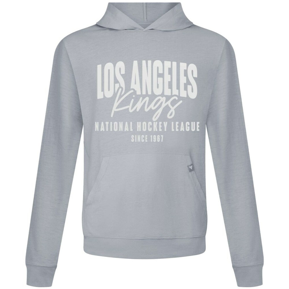 Los Angeles Kings Levelwear Relay Response Pullover Hoodie Gray
