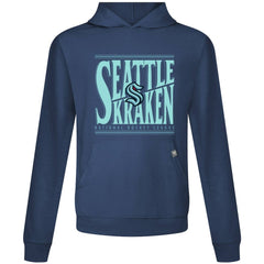 Seattle Kraken Levelwear Relay Powerhouse Pullover Hoodie Deep Sea Blue