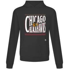 Chicago Blackhawks Levelwear Relay Powerhouse Pullover Hoodie Black