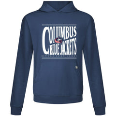 Columbus Blue Jackets Levelwear Relay Powerhouse Pullover Hoodie Navy