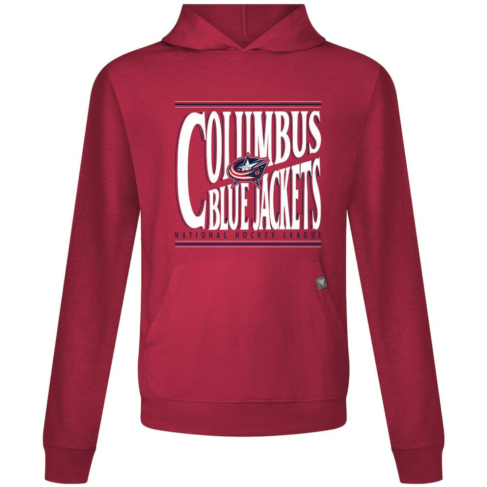 Columbus Blue Jackets Levelwear Relay Powerhouse Pullover Hoodie Red