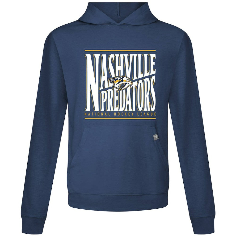 Nashville Predators Levelwear Relay Powerhouse Pullover Hoodie Navy