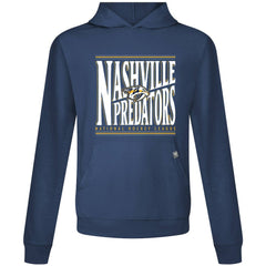 Nashville Predators Levelwear Relay Powerhouse Pullover Hoodie Navy