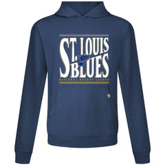 St. Louis Blues Levelwear Relay Powerhouse Pullover Hoodie Navy